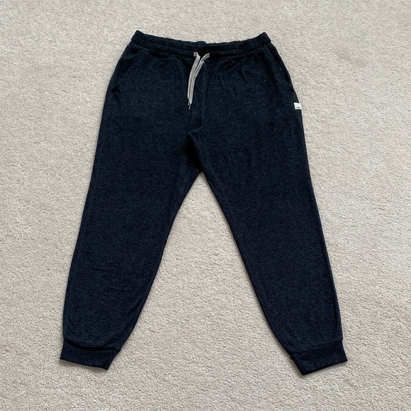 Vuori Pants - Vuori Women’s Dark Gray Jogger Sweatpants with Contrast Drawstring